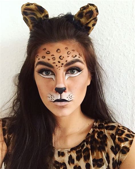Leopard Halloween Makeup
