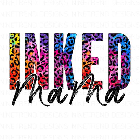 Download Leopard Inked Mama Printable