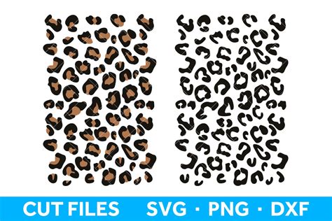 Download Leopard Print, Leopard Spot Cut Files