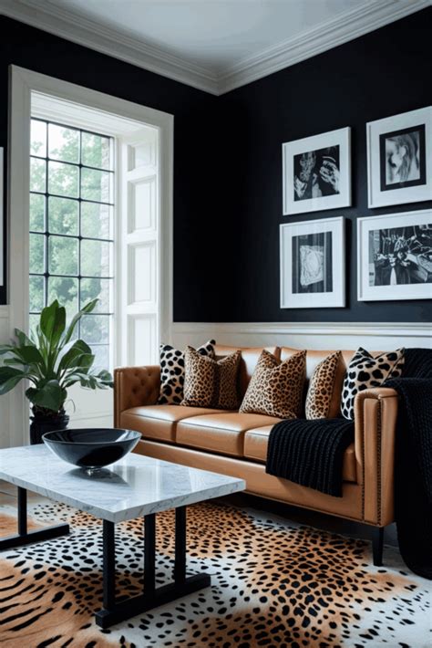Leopard Print Living Room Chair Inspiration