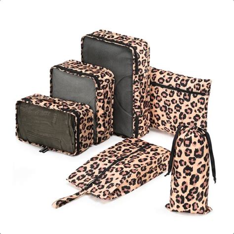 Leopard Print Packing Cubes