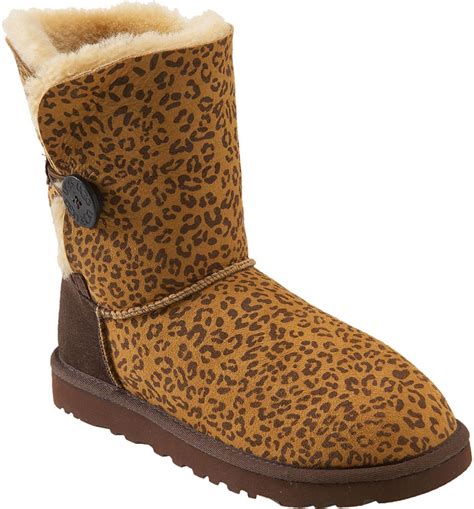 Stay wild with Leopard Print Ugg Boots - Shop Now!