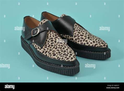 Roaring Style: Indulge in Leopard Skin Brothel Creepers - The Ultimate Fashion Statement