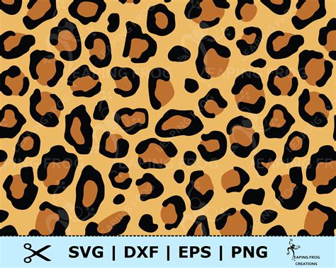 Fierce and Fabulous: Discover the Power of Leopard SVG Pattern for Your Creative Projects