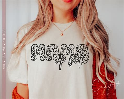 Download Leopard and Boho Mama of Both Files DXF Files