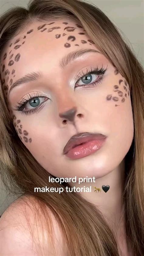 Leopard spots makeup tutorial