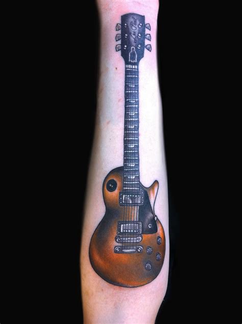 Gibson Headstock tattoo by Jesse Rix Post 15039 Guitar