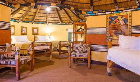Lesedi Cultural Village accommodation