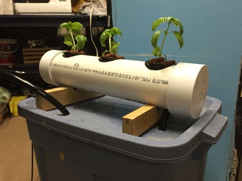 Less Water Usage PVC Hydroponic System