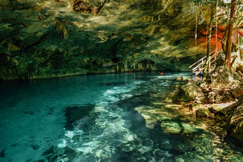 Less crowded cenotes