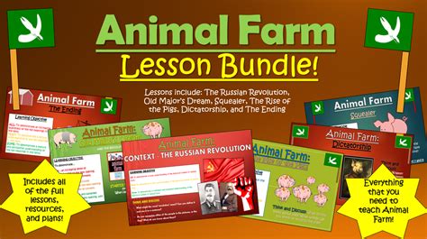 Lesson in Animal Farm image