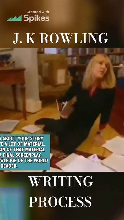 Lessons We Can Learn from the Jk Rowling Writing Process