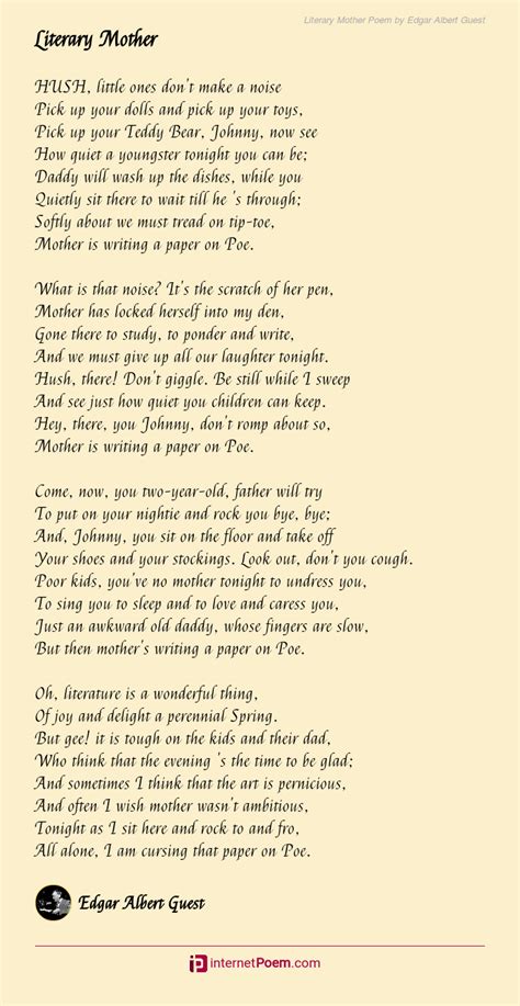 Lessons from a Literary Mother