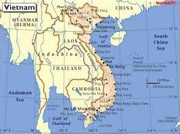 Letak geografis Vietnam