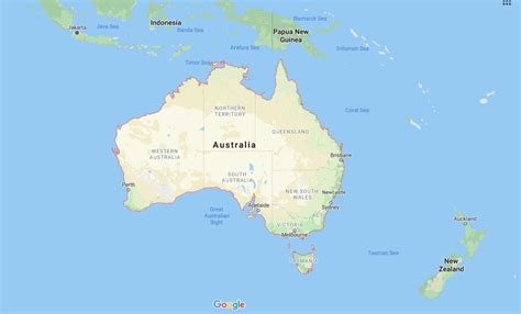 Letak Astronomis Australia