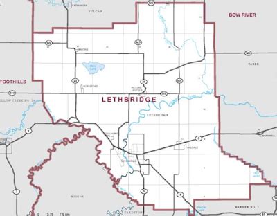 Lethbridge Map and Lethbridge Satellite Image