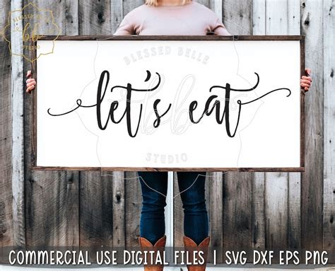 Indulge in the Delightful World of Culinary Creativity with Let's Eat SVG: Infuse your Designs with Mouth-watering Magic!