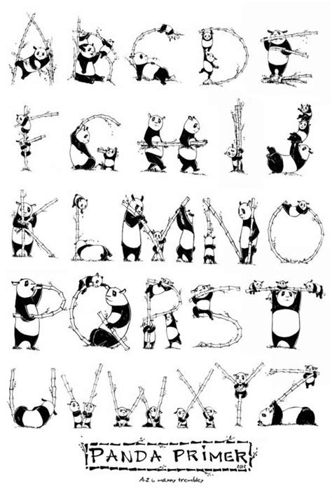 Lette Tegninger Panda