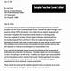 Letter Of Introduction Teacher Template