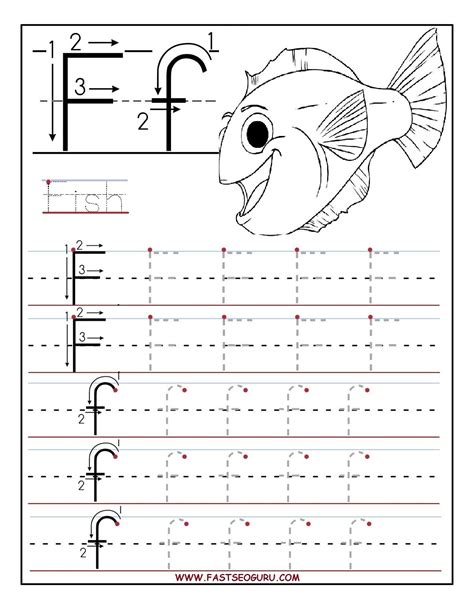 Letter F Worksheets Free Printables