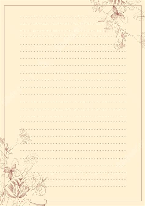 Letter Paper Template