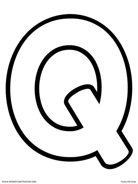 Letter Q Printables