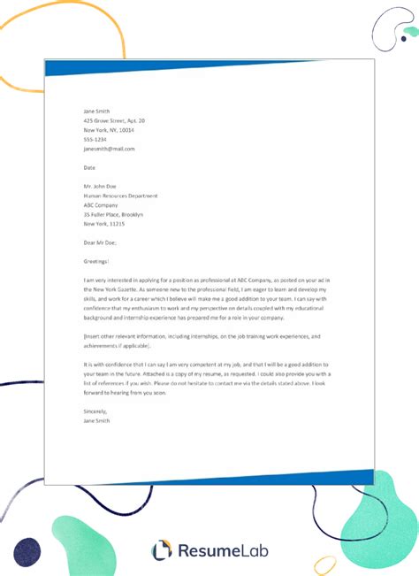 Letter Template Microsoft Word