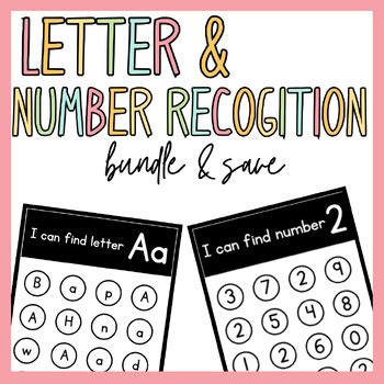 Letter and Number Recognition