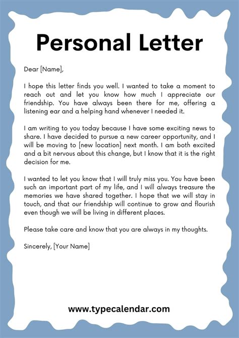 A Formal Business Letter Collection Letter Template Collection