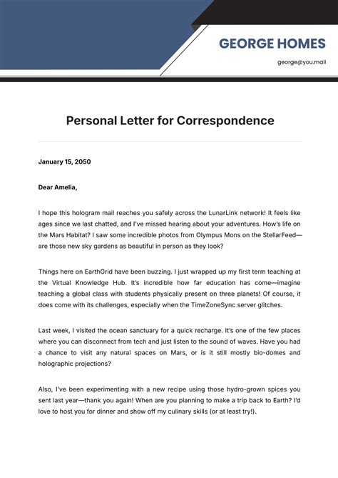 A Formal Business Letter Collection Letter Template Collection