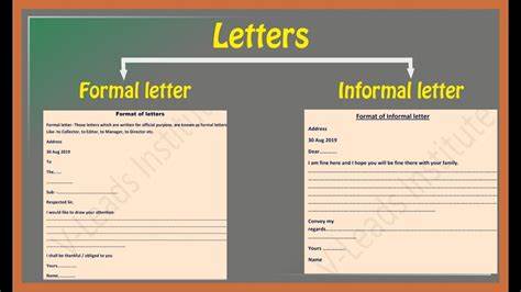 New letter writing format 953