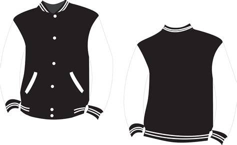Letterman Jacket Design Template