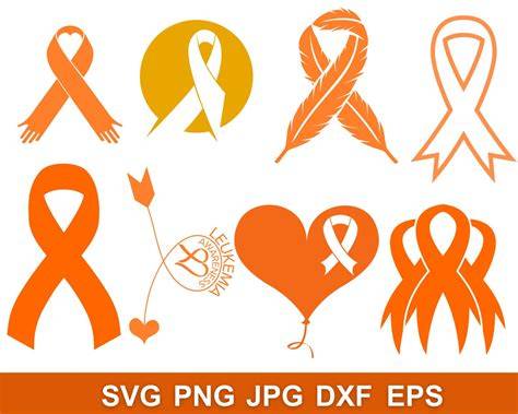 Unlock the Power of Hope and Awareness with Mesmerizing Leukemia Ribbon SVG Designs