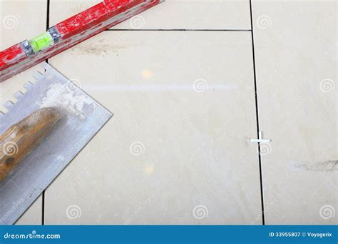 Level and trowel the surface