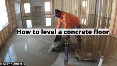 Leveling the floor