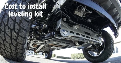 Leveling Kit Installation Cost