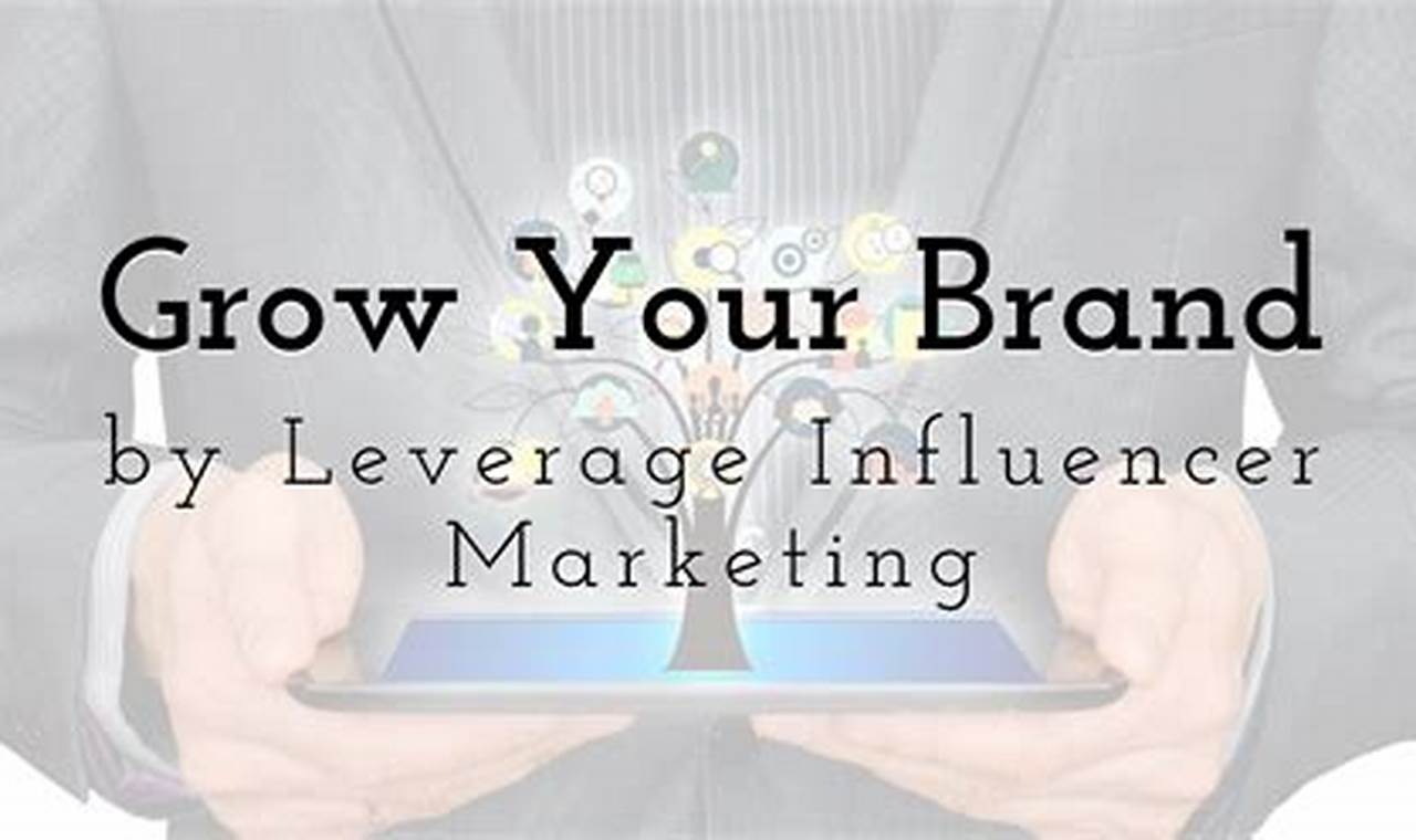 Leveraging influencer marketing for brand promotion