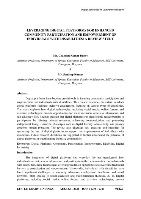 Leveraging Educational and Community Platforms