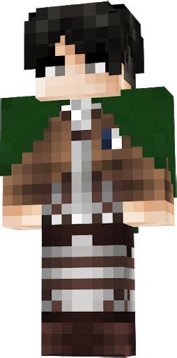 Unleash Your Inner Titan Slayer with the Legendary Levi Ackerman Minecraft Skin