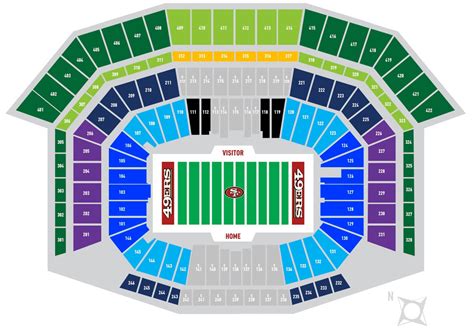 Levi Stadium Seating Chart
