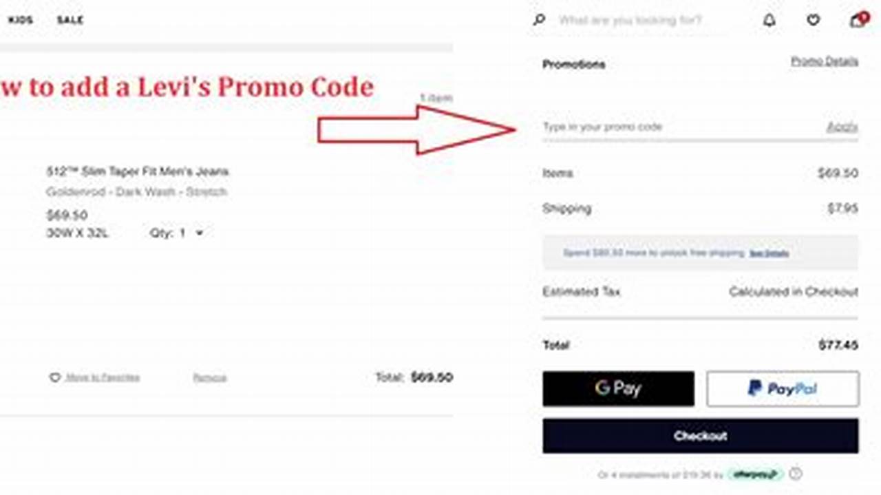 Levis Promo Code 2025