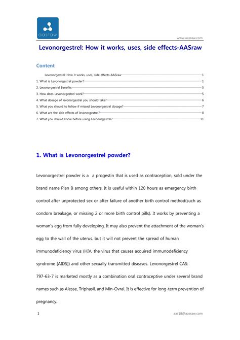 Unveiling the Truth: The Devastating Impact of Levonorgestrel on Your Precious Skin!