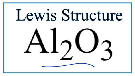 Lewis Structure of Al2O3