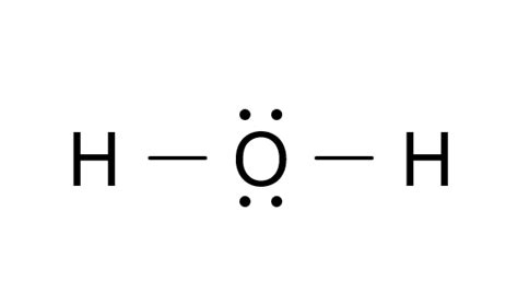 Lewis Structure of H2O
