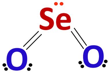 Lewis Structure of Selenium Dioxide (SeO2)