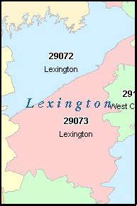 29 Lexington Zip Codes Map Maps Online For You