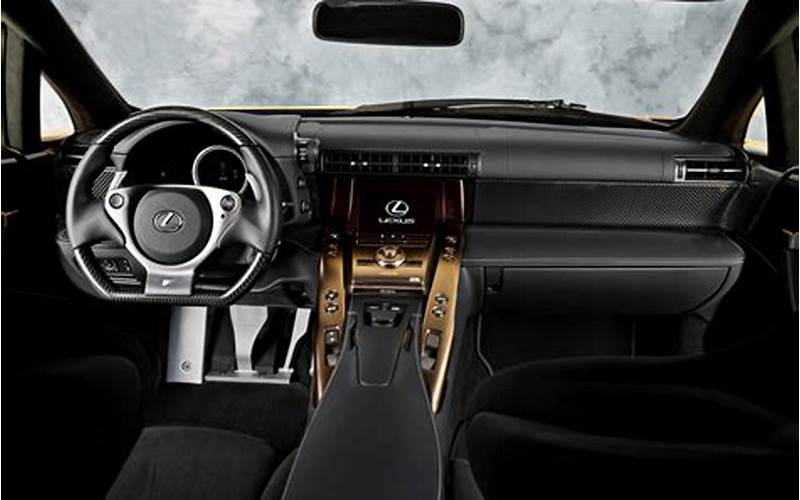 Lexus Lfa Interior