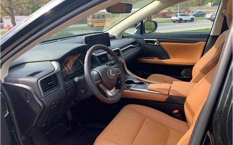 Lexus Rx 350 With Glazed Caramel Interior