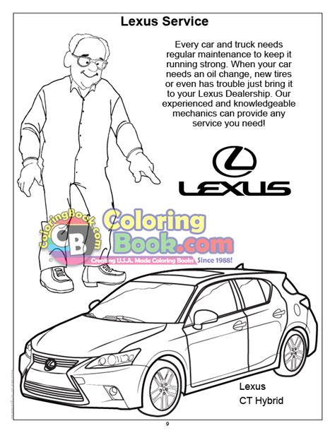 Lexus Is Coloring A Mindful Activity