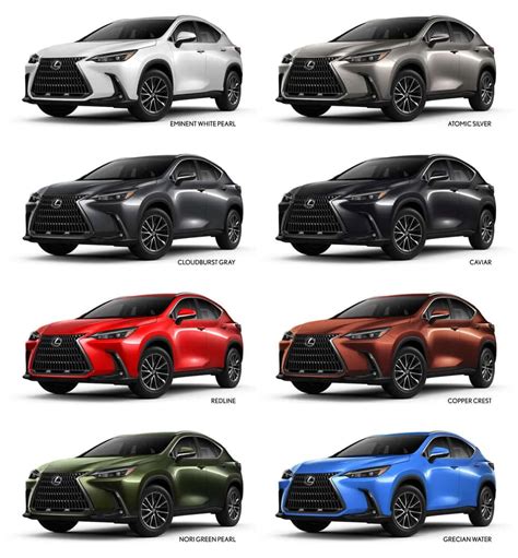 Lexus Is Colors
